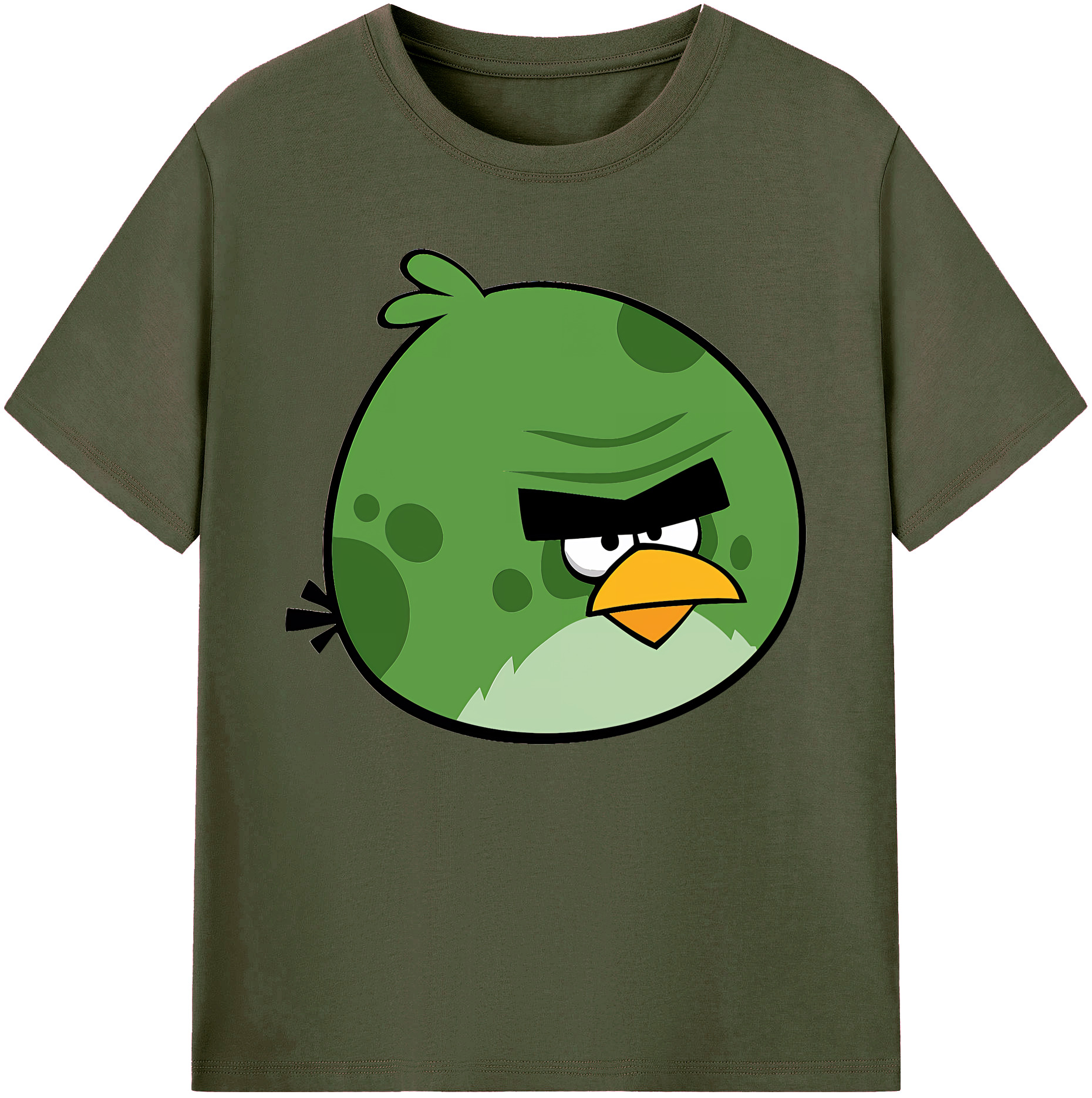 （画像用） Angry Birds アングリーバード 綿100％ メンズ半袖Tシャツ｜肌触りやわらか＆通気性